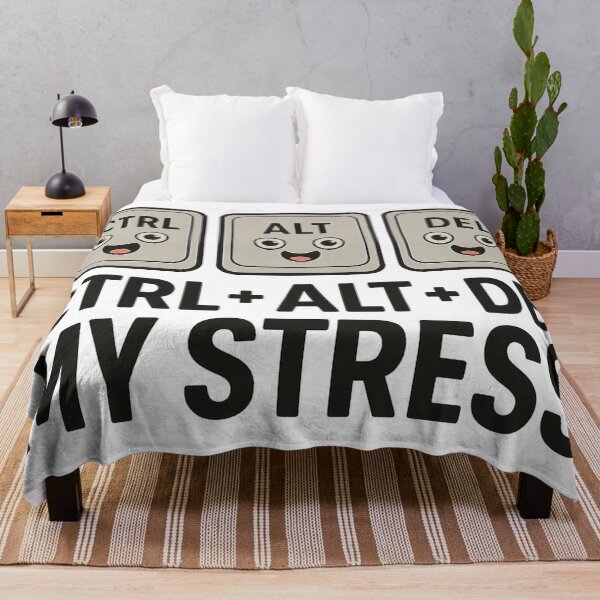 Item preview, Ctrl + Alt + Del My Stress designed and sold by Sara Wrenai.