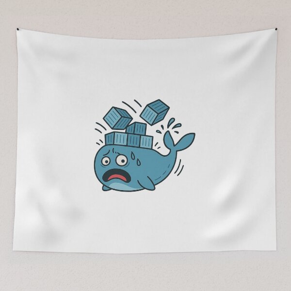 Item preview, Devops Whale designed and sold by thecomputergeek.