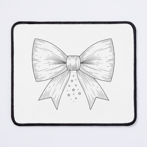 Item preview, Elegant Minimal Bow Ribbon with Star Accents designed and sold by ArtimShop.