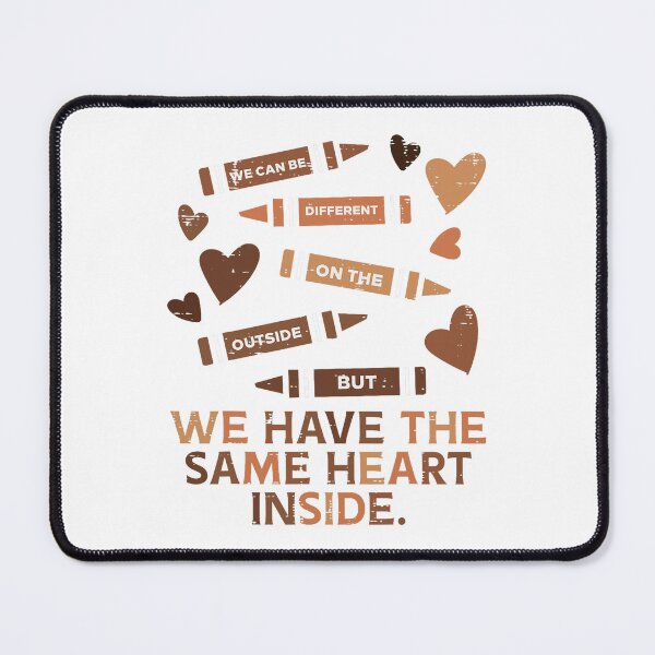 Item preview, Same Heart Inside II designed and sold by MelanatedWomanPrintDesign.