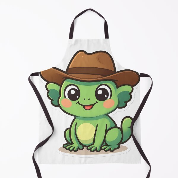 Item preview, Cowboy Frog Cartoon – Yeehaw Frog Design designed and sold by StickyGuys.