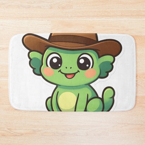 Item preview, Cowboy Frog Cartoon – Yeehaw Frog Design designed and sold by StickyGuys.