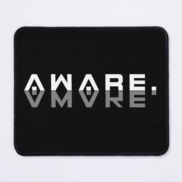 Item preview, AWARE with Distorted AWAKE Reflection designed and sold by ArtimShop.