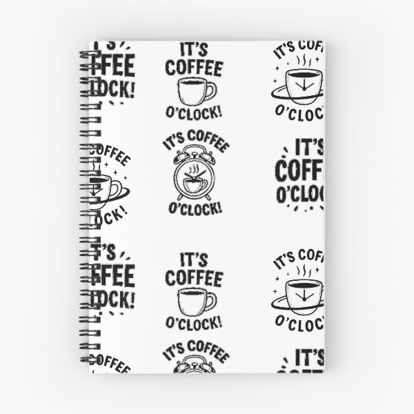 Item preview, It’s coffee o’clock! Design bundle designed and sold by Oqueartecura.