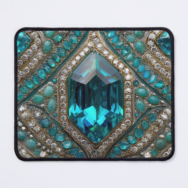 Item preview, Teal Gem Stones 01 designed and sold by Elisabeth Lucas.