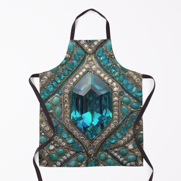 Item preview, Teal Gem Stones 01 designed and sold by Elisabeth Lucas.