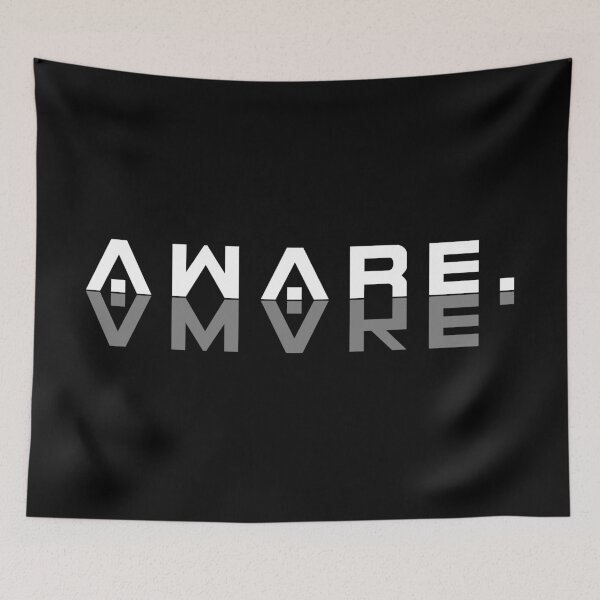 Item preview, AWARE with Distorted AWAKE Reflection  designed and sold by ArtimShop.