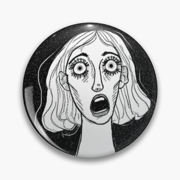 Item preview, Shocked Woman Doodle designed and sold by DarkArts66.
