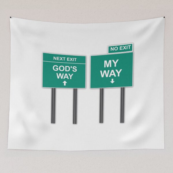 Item preview, God's Way, My Way designed and sold by OurHomeImages.