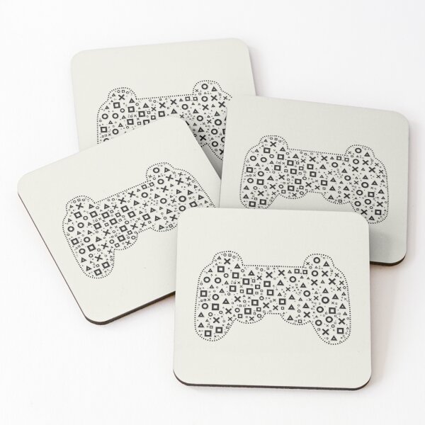 Item preview, Gaming Controller Button Pattern designed and sold by LOVE, AMY.