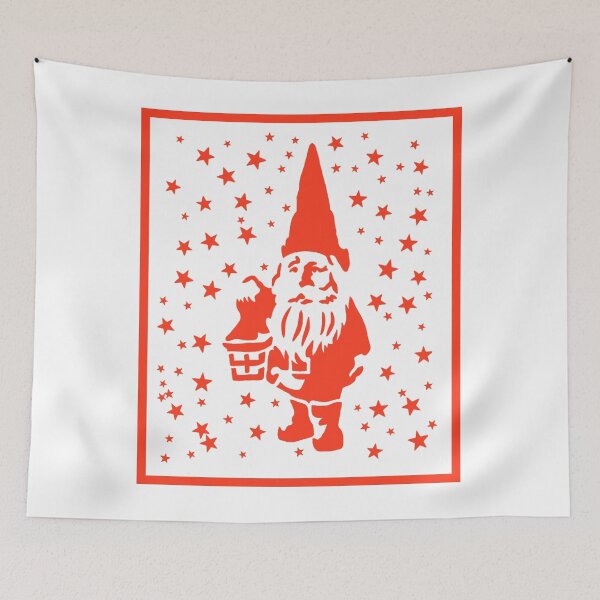 Artikelvorschau, Roter Tomte Gnome Nisse Gott Jul spielt rote Weihnacht die Hauptrolle entworfen und verkauft von funnytshirtemp.