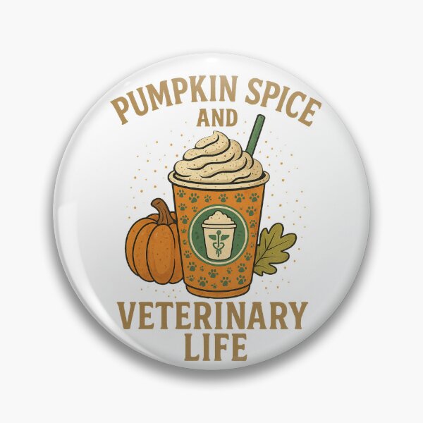 Item preview, Pumpkin Spice and Veterinary Life  designed and sold by introVETed.
