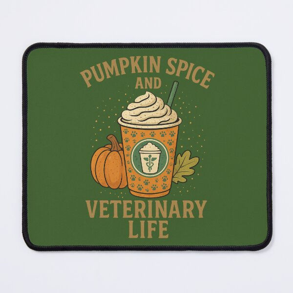 Item preview, Pumpkin Spice and Veterinary Life designed and sold by introVETed.