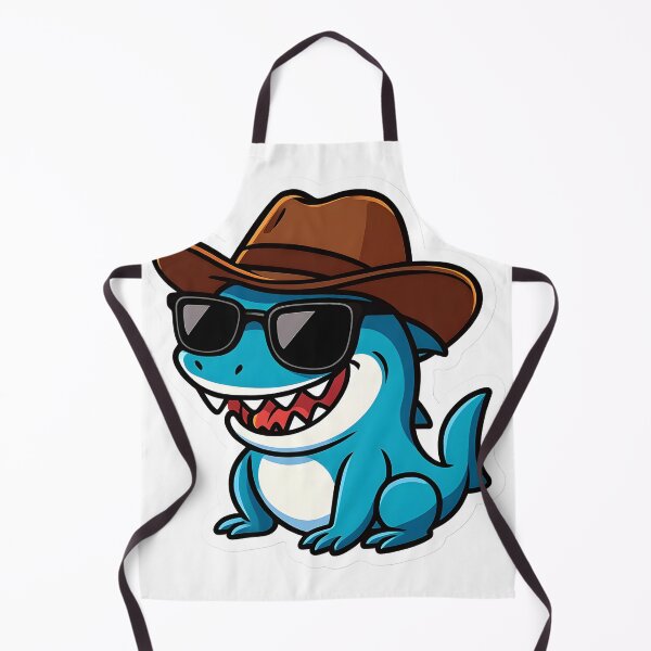 Item preview, Cool Shark with Sunglasses Cartoon desgin designed and sold by StickyGuys.