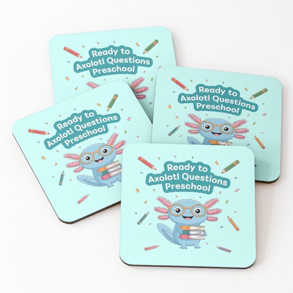 Item preview, Ready to Axolotl Questions Preschool designed and sold by ChearshiPrints.