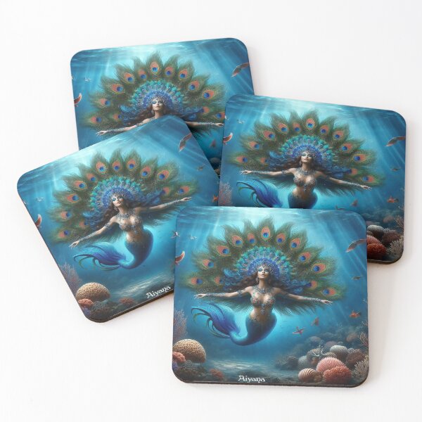 Item preview, LeMurmaid Seraphina Guardian of the Deep Blue Message designed and sold by WildlyAiyana.