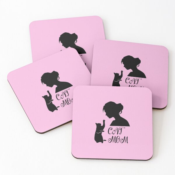 Item preview, Cat Mom Version 1 Pink designed and sold by SoPurrsnickety.