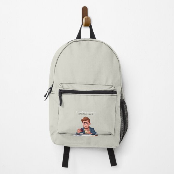 Item preview, My Salary Disappears Faster Than My Lunch – Funny Corporate Quote designed and sold by Red White Blue Studio.