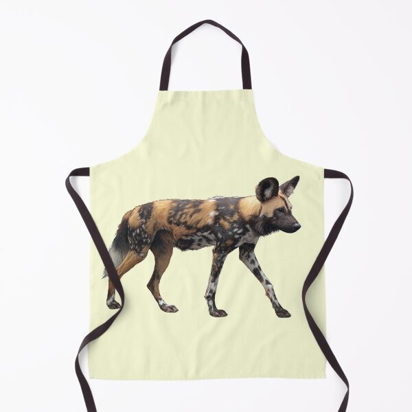 Item preview, African wild painted dog designed and sold by ArtfulPlay.