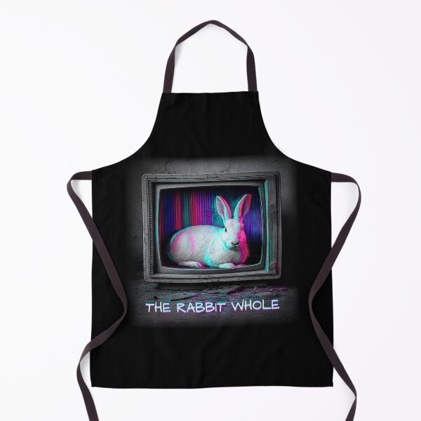 Item preview, The rabbit whole, graphics with rgb aberration effect designed and sold by silent-violin.