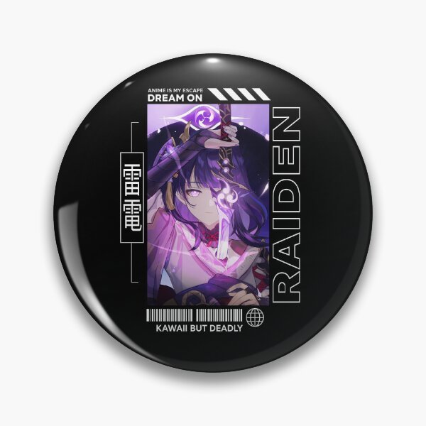 Artikelvorschau, Raiden – Genshin Impact entworfen und verkauft von AllanBealy.