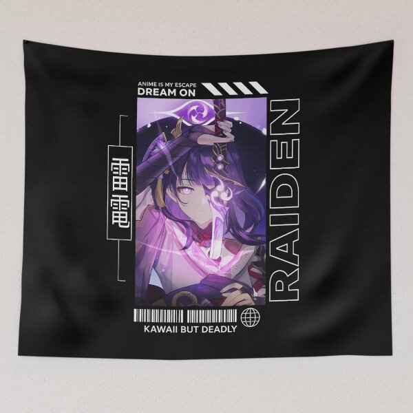 Item preview, Raiden - Genshin Impact designed and sold by AllanBealy.