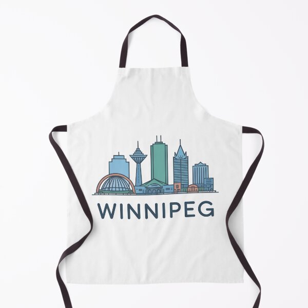 Item preview, Winnipeg Skyline – Minimalist Earthy Travel Souvenir Design designed and sold by Paper Drip.