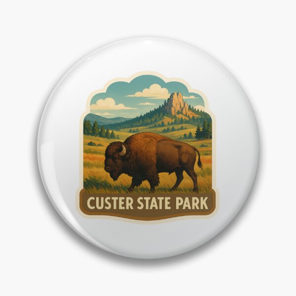 Item preview, Custer State Park Bison Sticker, Bison, Travel, Black Hills, South Dakota designed and sold by BrinaandPops.