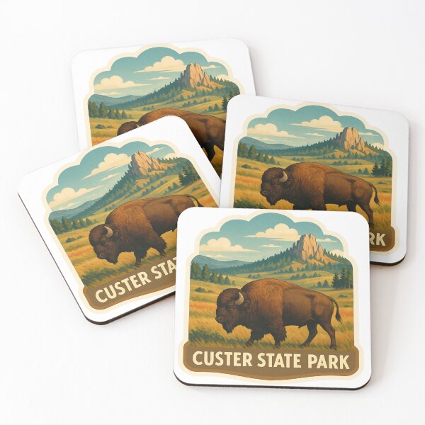 Item preview, Custer State Park Bison Sticker, Bison, Travel, Black Hills, South Dakota designed and sold by BrinaandPops.