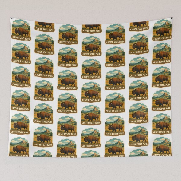 Item preview, Custer State Park Bison Sticker, Bison, Travel, Black Hills, South Dakota designed and sold by BrinaandPops.