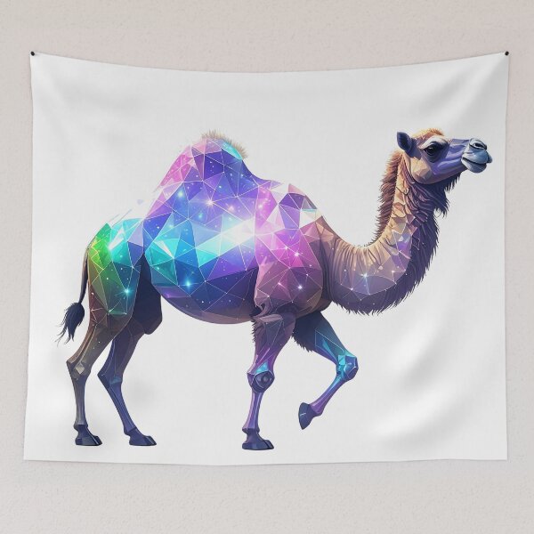 Item preview, Colorful Camel Art designed and sold by GloriousArtSKD.