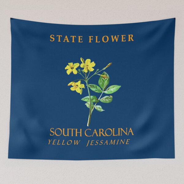 Item preview, South Carolina Territory Flower Yellow Gelsemium designed and sold by taiche.
