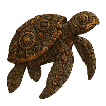 Artwork thumbnail, Gearshell Turtle by PlanetBoi