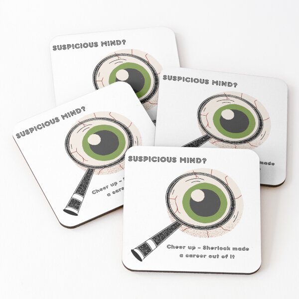 Item preview, Suspicious Minds Are Among Us designed and sold by GreenPeony.