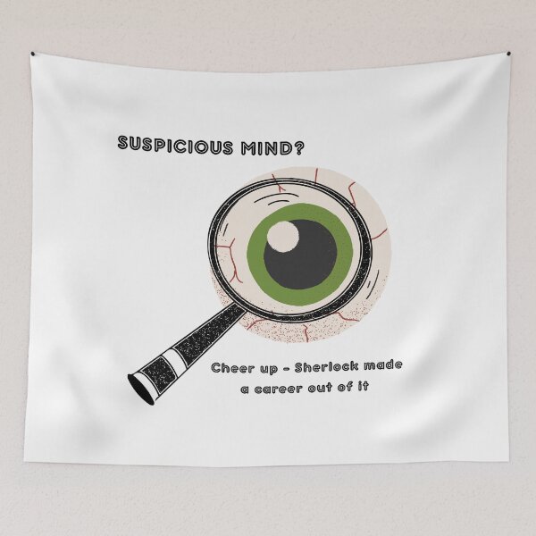 Item preview, Suspicious Minds Are Among Us designed and sold by GreenPeony.