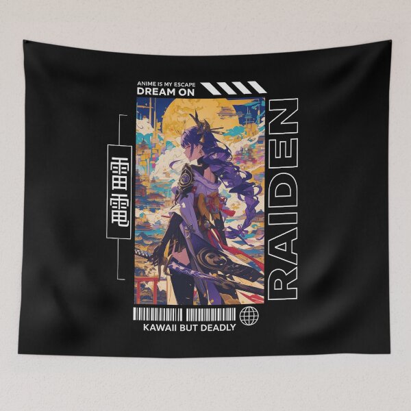 Item preview, Raiden - Genshin Impact designed and sold by AllanBealy.