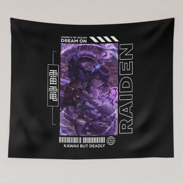Item preview, Raiden - Genshin Impact designed and sold by AllanBealy.