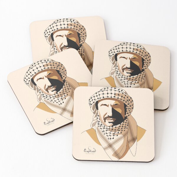 Item preview, Pop Art Portrait of Yasser Arafat / 3 designed and sold by Zaytounco.