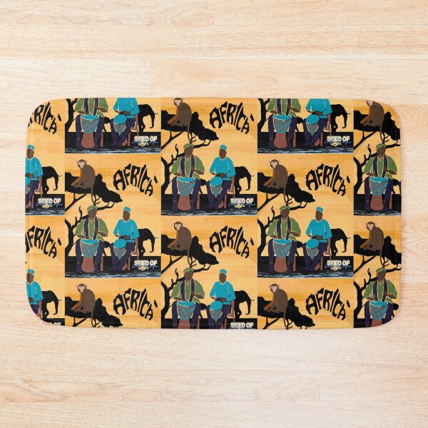 Item preview, Two Men Drumming in Africa designed and sold by Seed of Faith Designs.