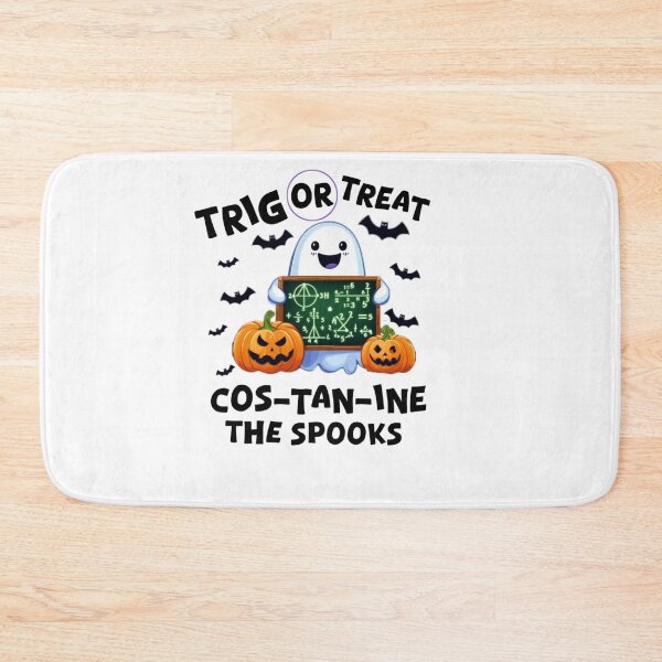 Item preview, Trig or Treat – Funny Math Halloween Pun designed and sold by Abibless1998.