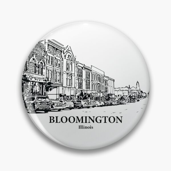 Item preview, Bloomington - Illinois designed and sold by Lakeric.