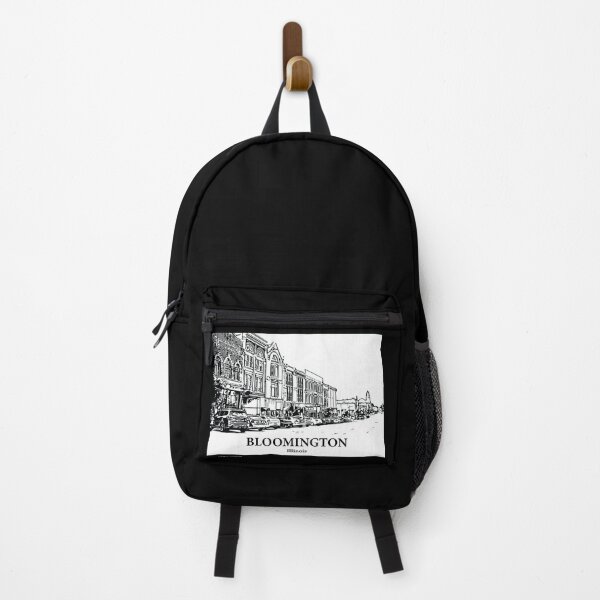 Item preview, Bloomington - Illinois designed and sold by Lakeric Cityscapes.