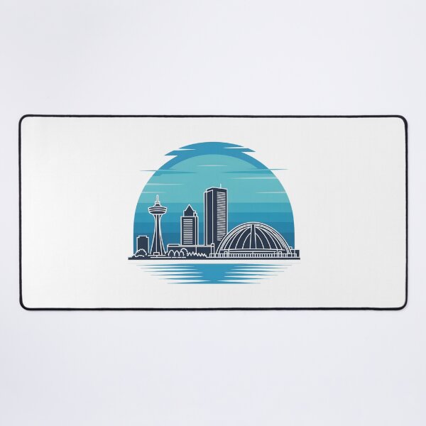 Item preview, Winnipeg Skyline – Minimalist Manitoba Travel Souvenir Design designed and sold by Paper Drip.