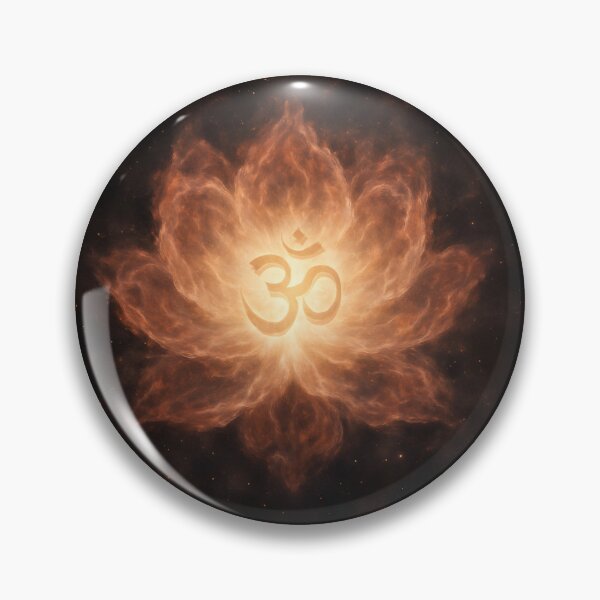 Item preview, Realistic Hiranyagarbha Supernova Sticker – Cosmic Creation with Subtle Om Vibrations designed and sold by Sunny Rathor.