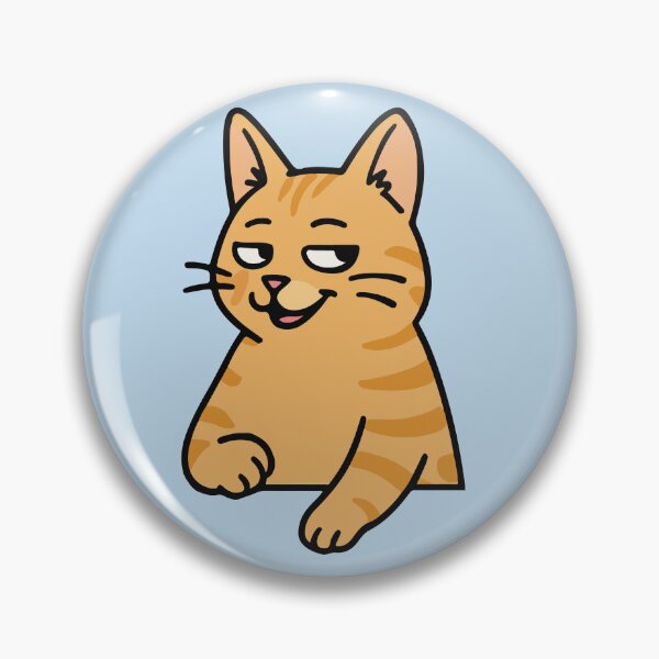 Item preview, Smug Orange Cat Meme Face designed and sold by SillyPawsStudio.