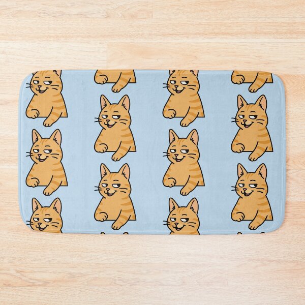 Item preview, Smug Orange Cat Meme Face designed and sold by SillyPawsStudio.