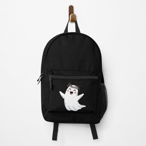 Item preview, Adorable Ghost with Flower Crown: Cute Halloween Design designed and sold by Claustronautas.