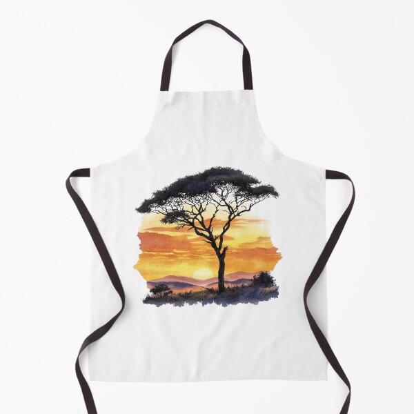 Item preview, Sunset in the Serengeti designed and sold by MelanatedWomanPrintDesign.