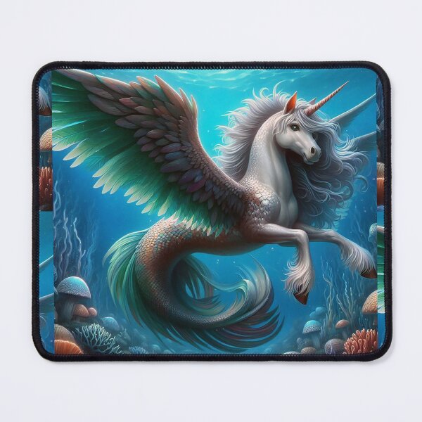 Item preview, LeMurMaid Pegasus Unicorn - Guardian of KaiMu Waters designed and sold by WildlyAiyana.