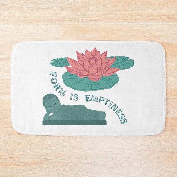 Item preview, Heart Sutra Form is Emptiness Lotus & Buddha designed and sold by wanderingsattva.